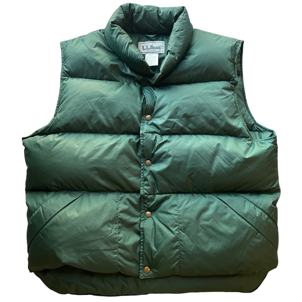 Vintage 1990s LL Bean Goose Down Puffer Vest
